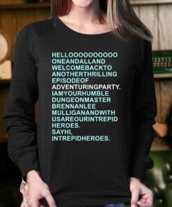 Hello Oneandalland Welcome Back To Another Thrilling T-shirt 3 Hello Oneandalland Welcome Back To Another Thrilling T shirt 4