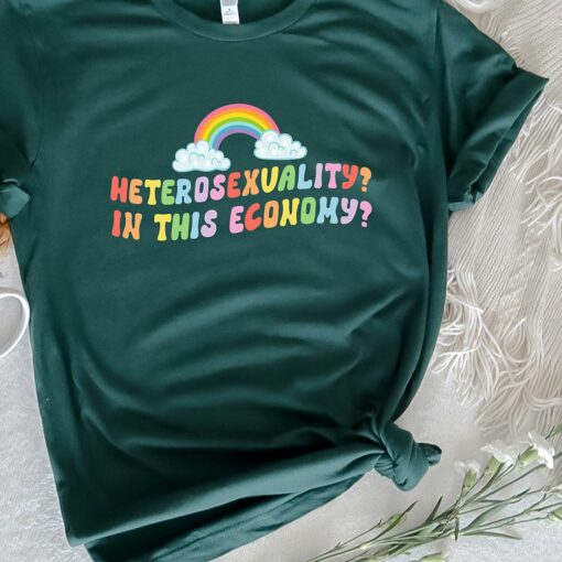 Heterosexuality In This Economyretro Comfort Pride Shirt