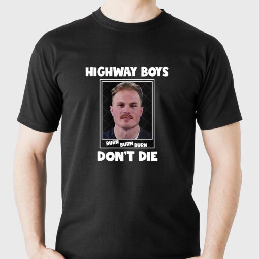 Highway Boys Don’t Die Zach Bryan Mugshot Shirt