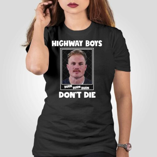 Highway Boys Don’t Die Zach Bryan Mugshot Shirt