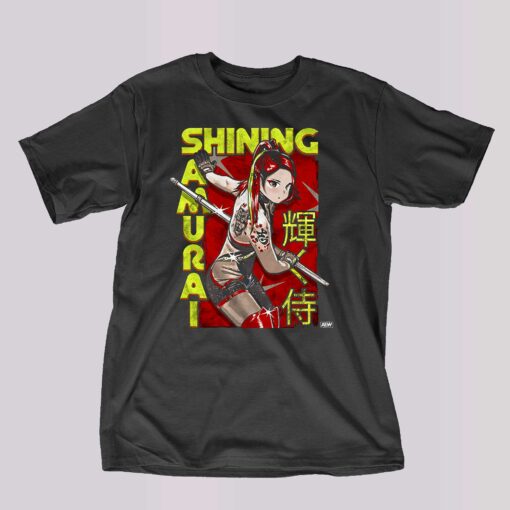 Hikaru Shida – Shining Samurai Anime Shirt