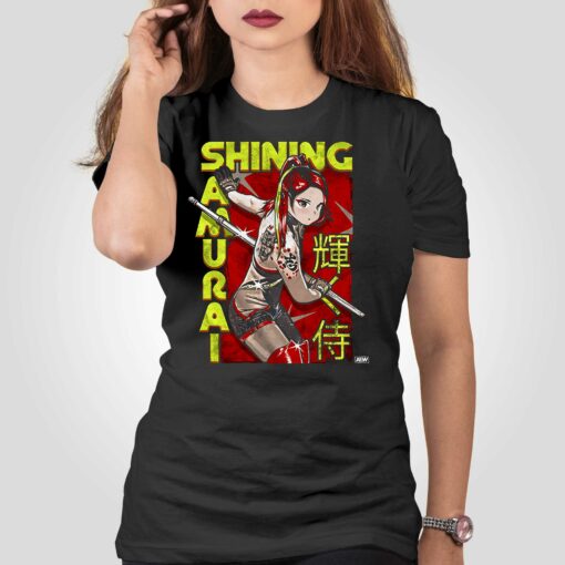 Hikaru Shida – Shining Samurai Anime Shirt