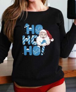 Hohoho Detroit Lions Christmas 2023 T-shirt Hohoho Detroit Lions Christmas 2023 T-shirt