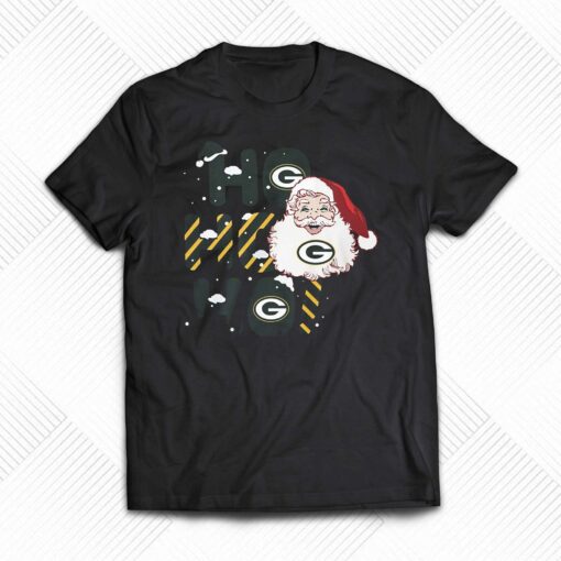 Hohoho Green Bay Packers Christmas 2023 T-shirt