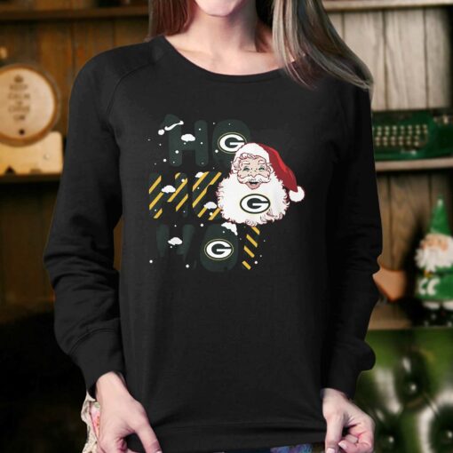 Hohoho Green Bay Packers Christmas 2023 T-shirt