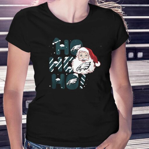 Hohoho Philadelphia Eagles Christmas 2023 T-shirt