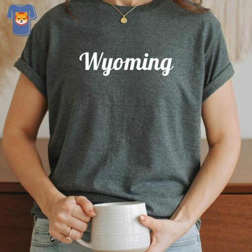 Home State Shirt Wyoming Shirt Usa Shirt State Pride State Tee