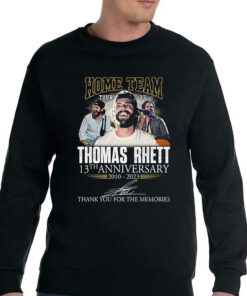 Home Team Thomas Rhett 13th Anniversary 2010 – 2023 Thank You For The Memories T-shirt 3 Home Team Thomas Rhett 13th Anniversary 2010 2023 Thank You For The Memories T shirt 4