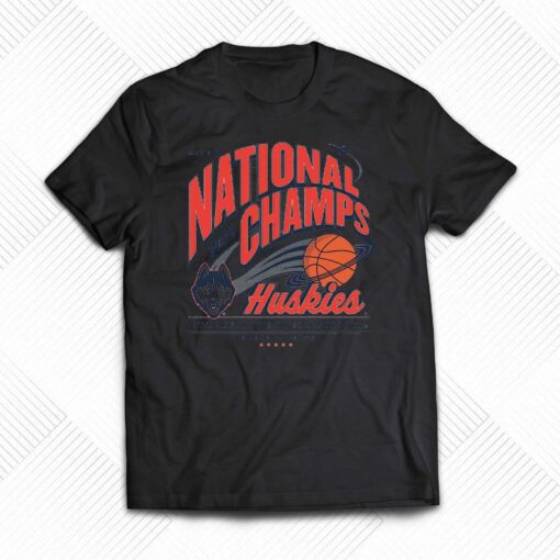 Homefield Gray Uconn Huskies 2023 Ncaa Men’s Basketball National Champions T-shirt