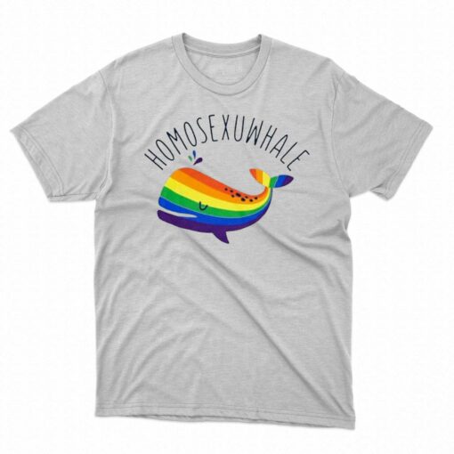 Homosexuwhale T-shirt