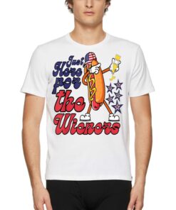 Hot Dog Just Here For The Wieners 4th Of July T-shirt Hot Dog Just Here For The Wieners 4th Of July T-shirt