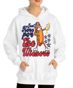 Hot Dog Just Here For The Wieners 4th Of July T shirt 3