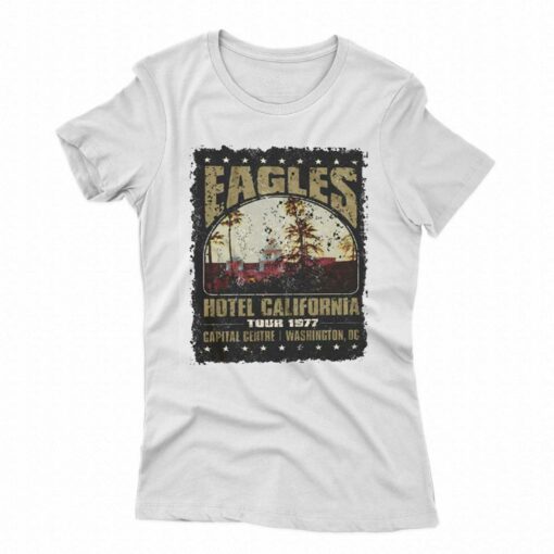 Hotel California Eagles Tour 2023 T-shirt