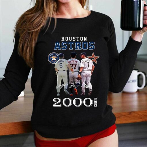 Houston Astros 2000 Hits Club Signature T-shirt