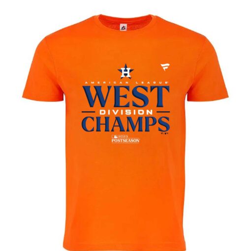 Houston Astros Al West Division Champions 2023 T-shirt