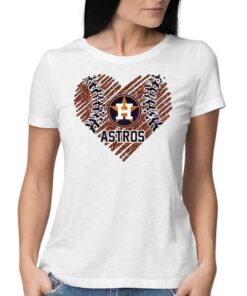 Houston Astros Heart Baseball Team Shirt Houston Astros Heart Baseball Team Shirt