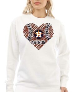 Houston Astros Heart Baseball Team Shirt 4