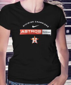 Houston Astros Nike 2023 Al West Division Champions T-shirt Houston Astros Nike 2023 Al West Division Champions T-shirt