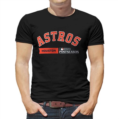 Houston Astros Nike 2023 Postseason Authentic Collection Dugout T-shirt