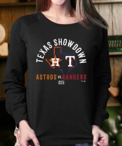 Houston Astros Vs Texas Rangers 2023 Alcs Matchup Texas Showdown T-shirt 3 Houston Astros Vs Texas Rangers 2023 Alcs Matchup Texas Showdown T shirt 4
