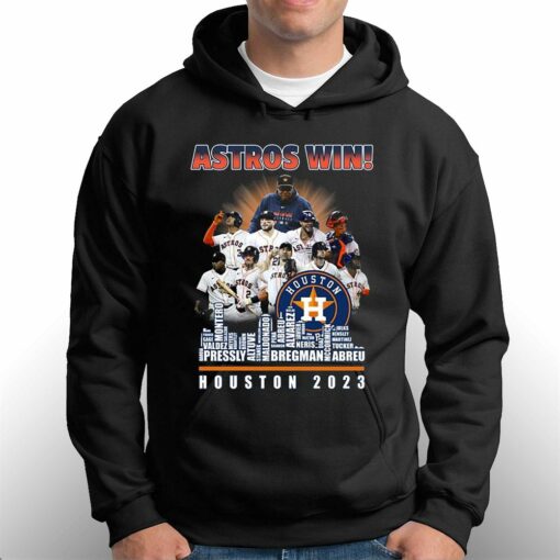 Houston Astros Win Players City Skyline Houston 2023 Shirt Sweatshirt