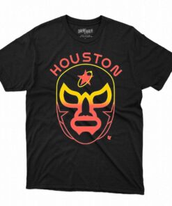 Houston Baseball Lucha Mask Shirt 1