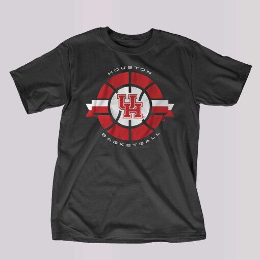 Houston Basketball Classic Circle T-shirt