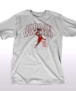 Houston Basketball Jarace Walker Dunk T-shirt Houston Basketball Jarace Walker Dunk T-shirt