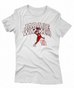 Houston Basketball Jarace Walker Dunk T-shirt Houston Basketball Jarace Walker Dunk T-shirt