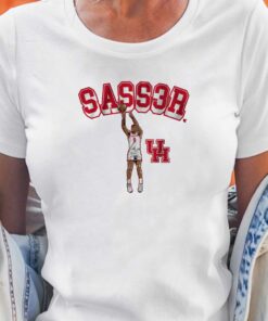 Houston Basketball Marcus Sasser Sass3r T-shirt Houston Basketball Marcus Sasser Sass3r T-shirt