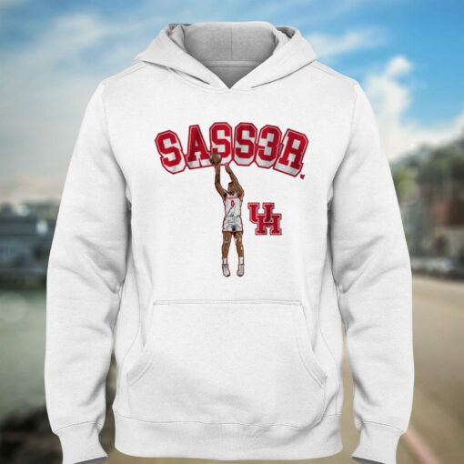 Houston Basketball Marcus Sasser Sass3r T-shirt