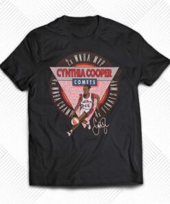 Houston Comets Cynthia Cooper Mvp Shirt 1