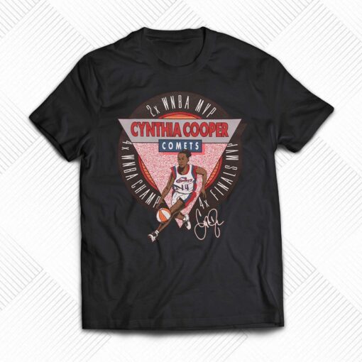 Houston Comets Cynthia Cooper Mvp Shirt