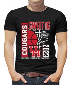 Houston Cougars 2023 Ncaa Mens Basketball Tournament March Madness Sweet 16 T shirt 1