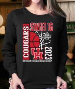 Houston Cougars 2023 Ncaa Men's Basketball Tournament March Madness Sweet 16 T-shirt 3 Houston Cougars 2023 Ncaa Mens Basketball Tournament March Madness Sweet 16 T shirt 4