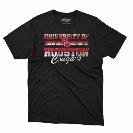 Houston Cougars University Throwback T-shirt