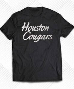 Houston Cougars Wordmark T shirt 1