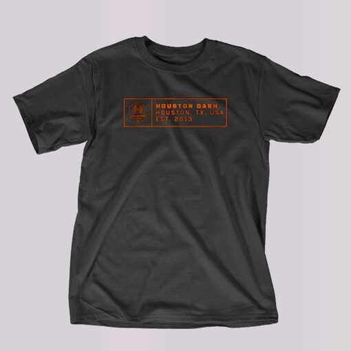 Houston Dash Established Microprint Shirt