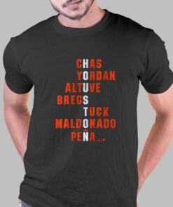 Houston Names T shirt 1