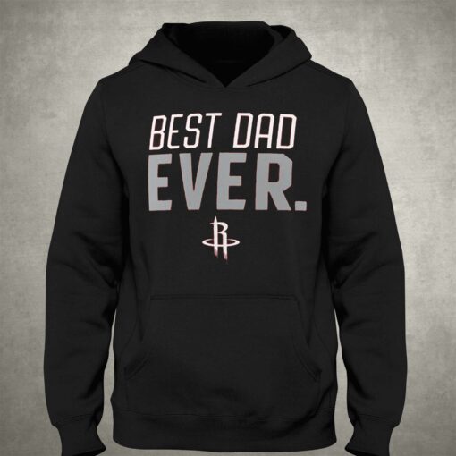 Houston Rockets Best Dad Ever Logo T-shirt