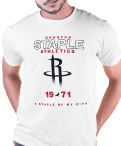 Houston Rockets Nba X Staple Home Team T-shirt Houston Rockets Nba X Staple Home Team T-shirt