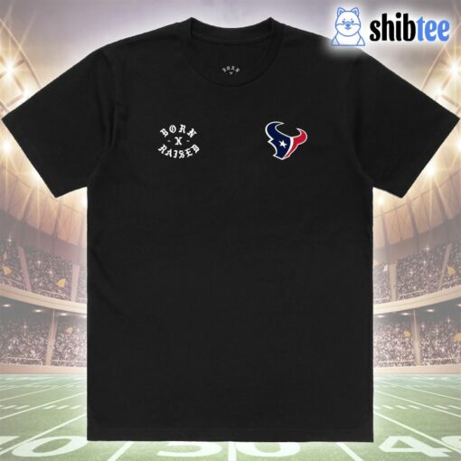 Houston Texans Born X Raised Unisex T-shirt