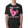 Houston Texans I Wear Pink For Breast Cancer Awareness Shirt