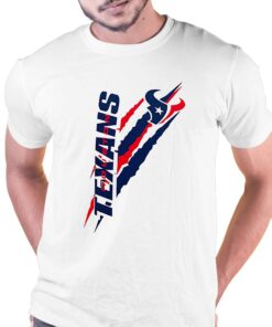 Houston Texans Starter Color Scratch T-shirt Houston Texans Starter Color Scratch T-shirt