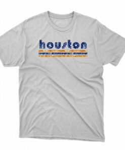 Houston Texas Retro Three Stripe Weathered Vintage Shirt Houston Texas Retro Three Stripe Weathered Vintage Shirt
