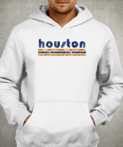 Houston Texas Retro Three Stripe Weathered Vintage Shirt 2 Houston Texas Retro Three Stripe Weathered Vintage Shirt 3