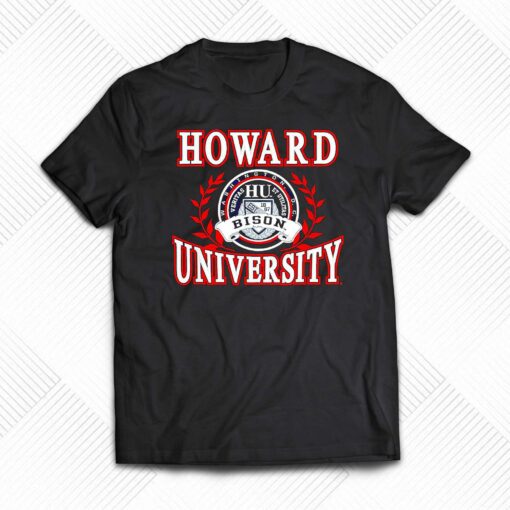 Howard University Bison Laurels Shirt