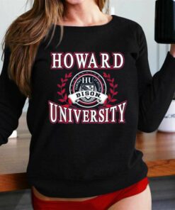 Howard University Bison Laurels T-shirt Howard University Bison Laurels T-shirt