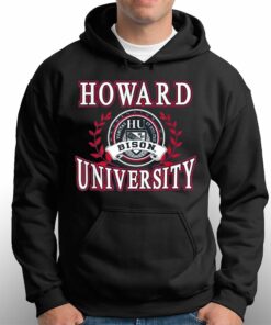 Howard University Bison Laurels T-shirt 2 Howard University Bison Laurels T shirt 3