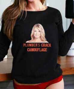 Humor Plumber Crack Camouflage Shirt 5